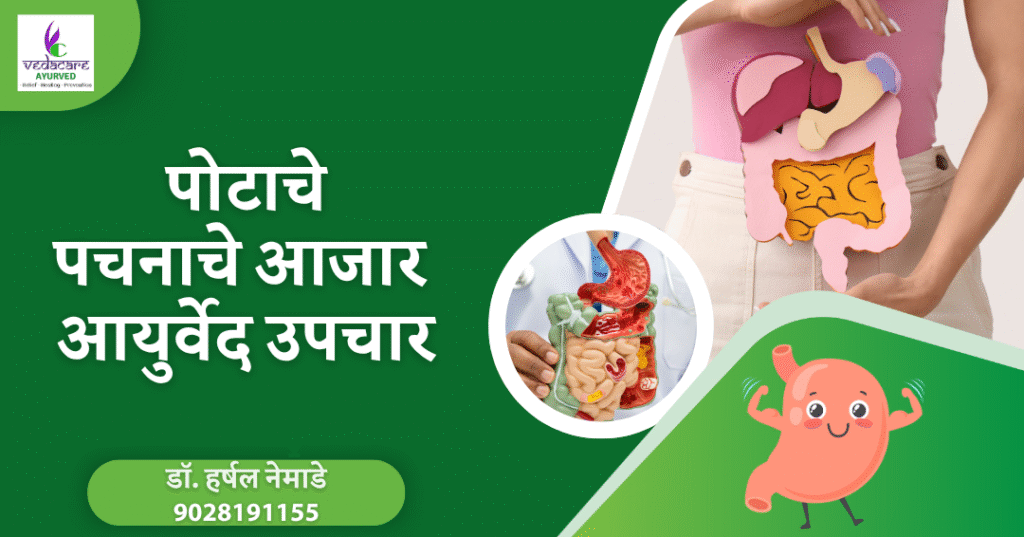 पोटाचे विकार आणि पचन सुधारण्यासाठी आयुर्वेदिक उपचार Ayurvedic Treatment for Digestive Disorders – Dr. Harshal Nemade